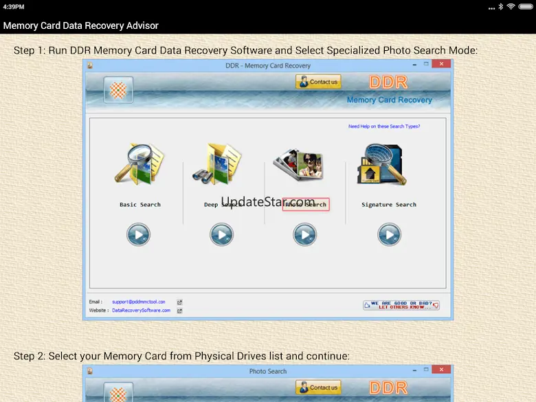 Memory Card Data Recovery Help 3.15