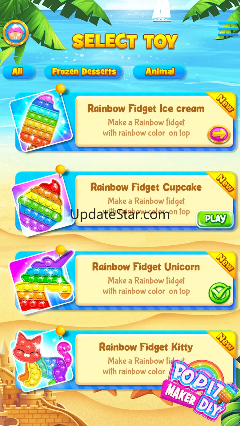 Pop It 3D Fidget Toy Maker 2.4