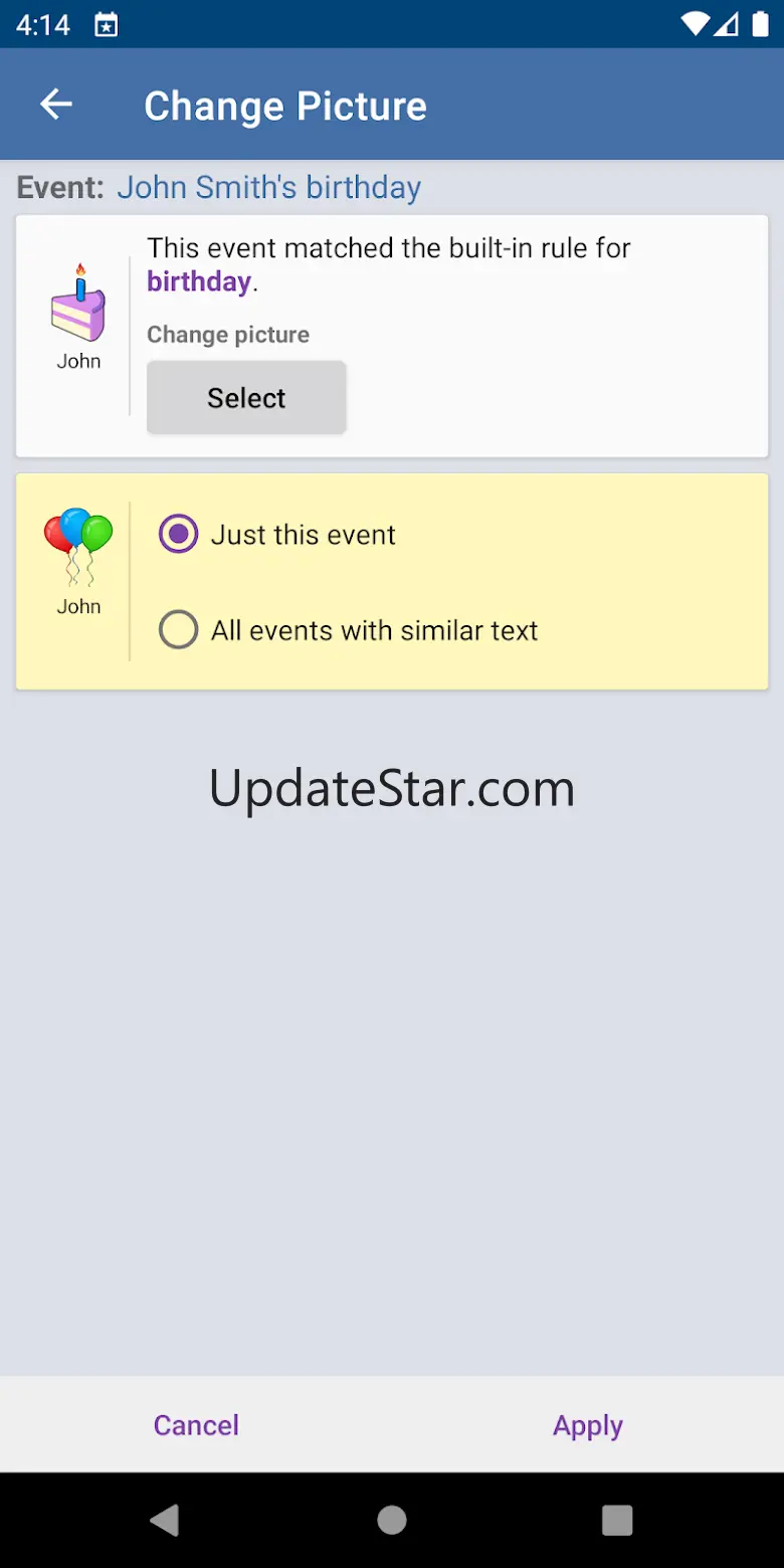 Blik Calendar Widget 4.2.7