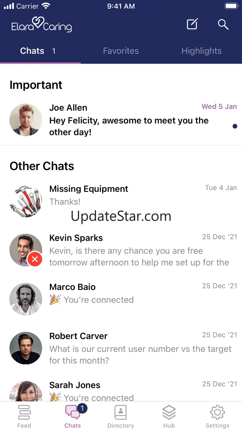 ElaraCare – Team Connections 3.160.0