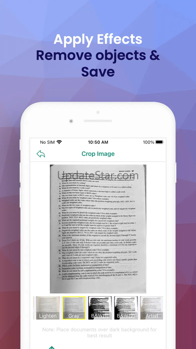 scanner app, quick scan to pdf 1.7
