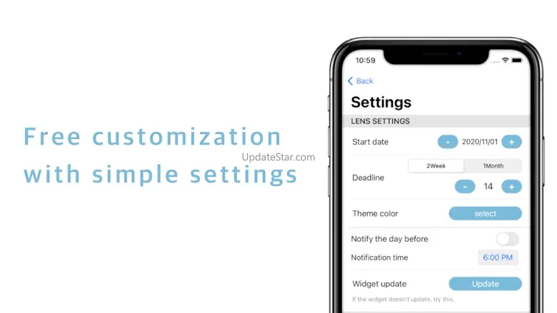 Contact Lens Reminder - Widget 1.6.2
