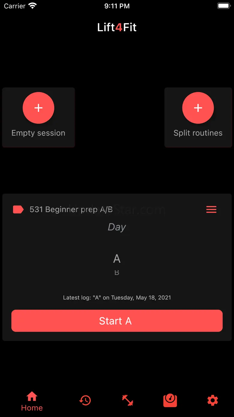 Lift4Fit Gym workout logger 1.1.57