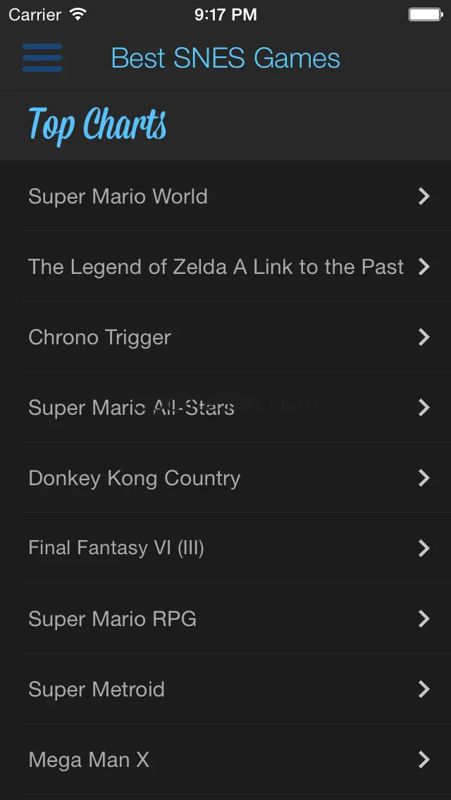 Best Games for SNES 1.0