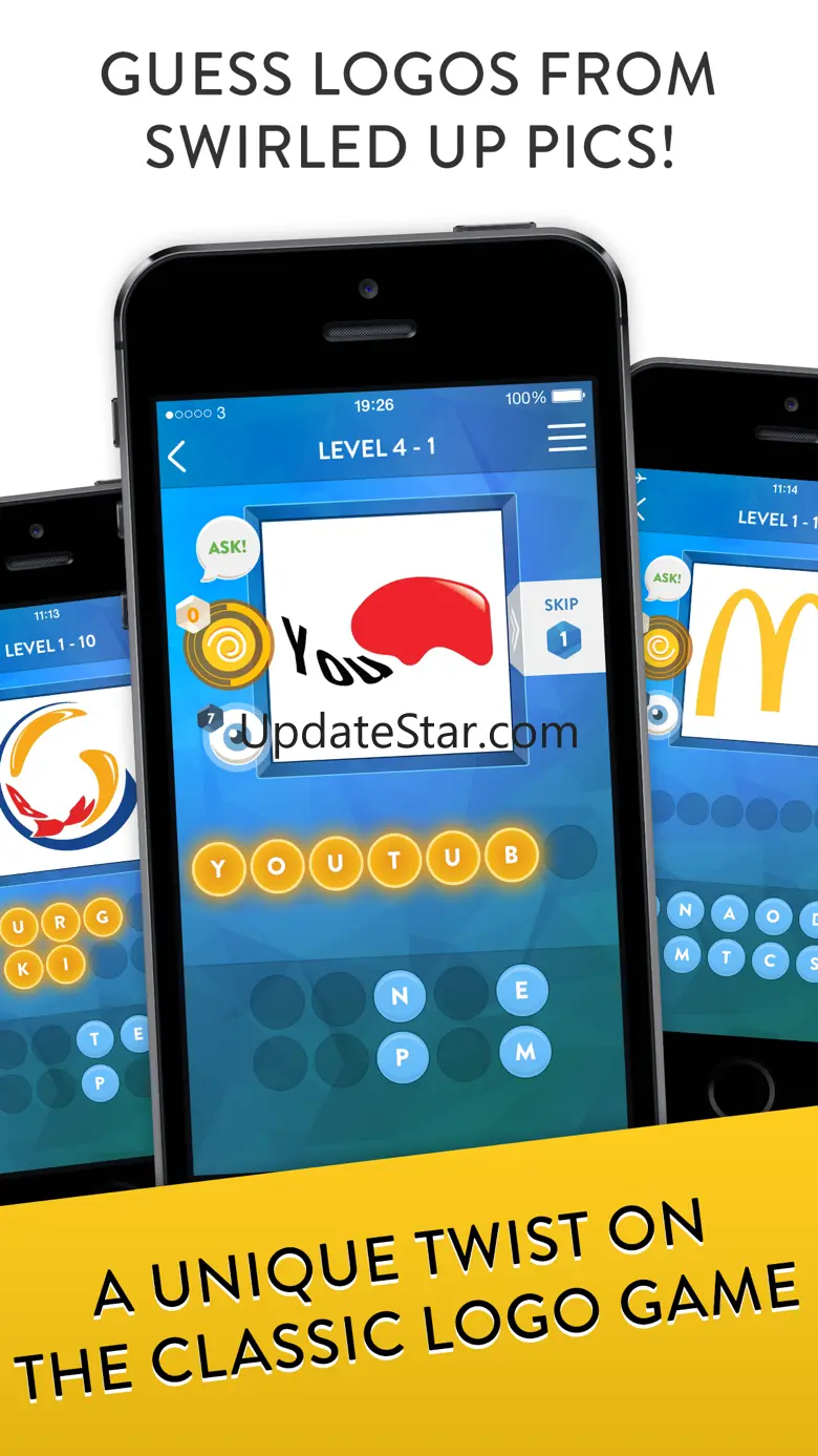 Swirly Logos - Guess the Logo, Emblem & Brand Name Quiz Game 1.0.6