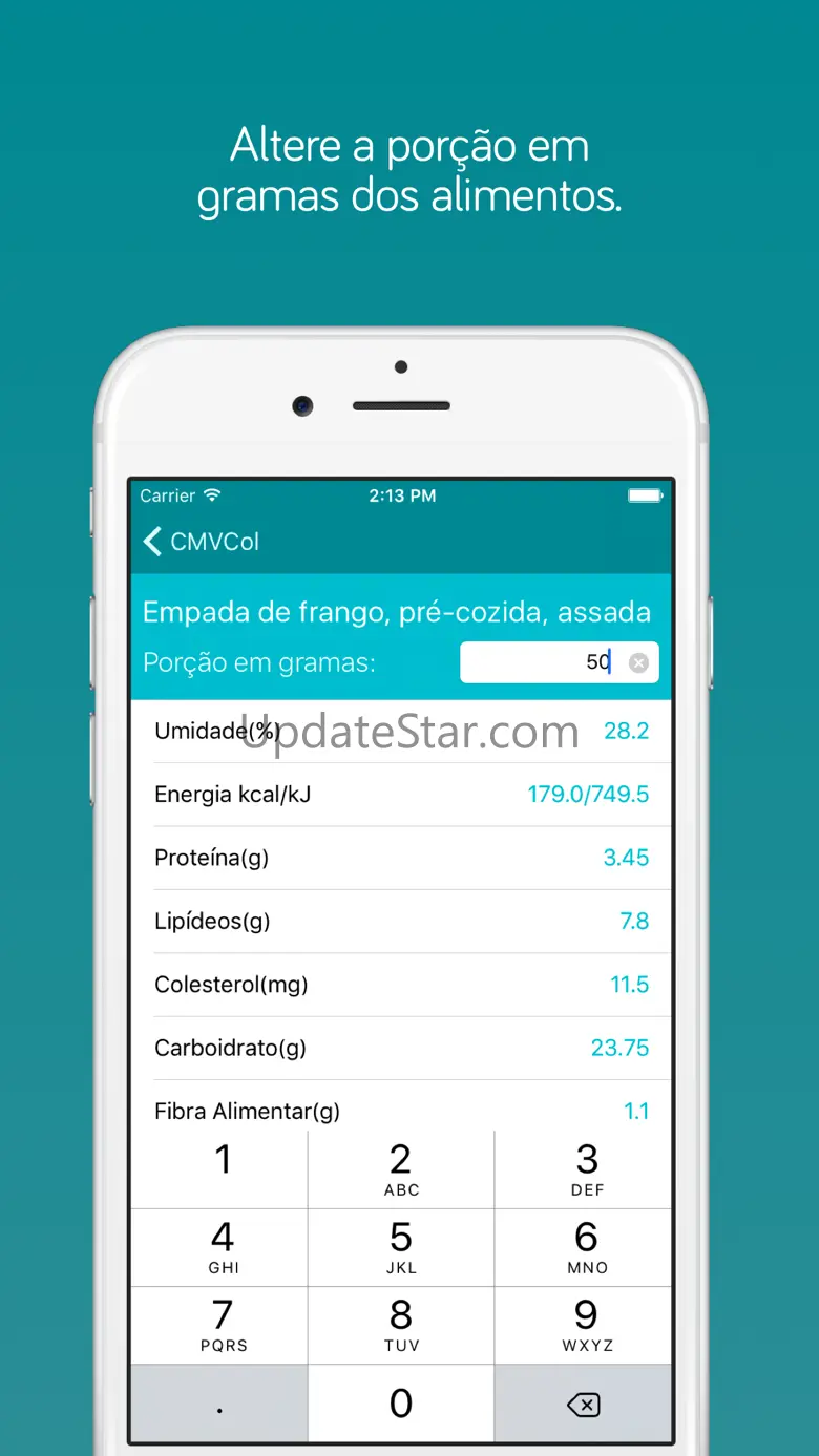 Tabela Taco 2.1