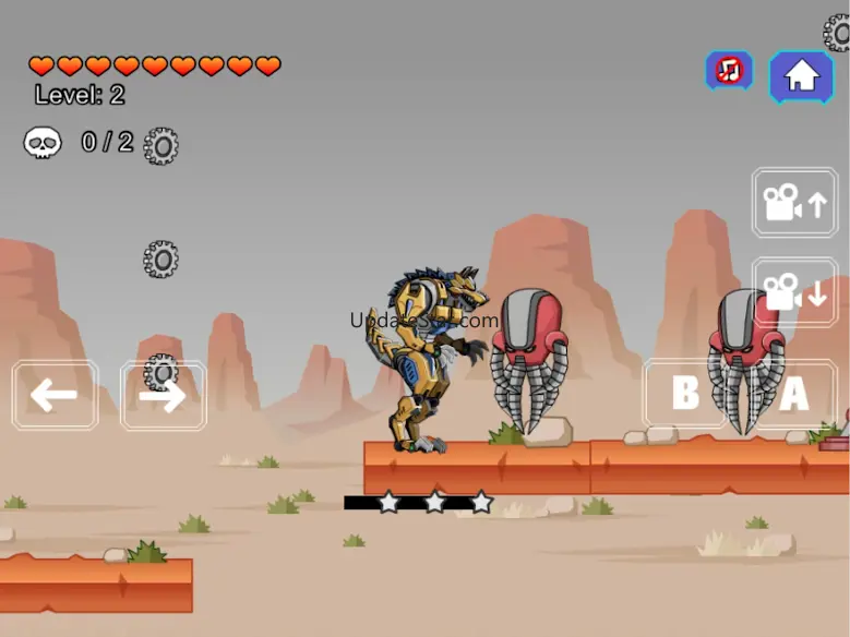 Robot Werewolf Toy Robot War 2.8