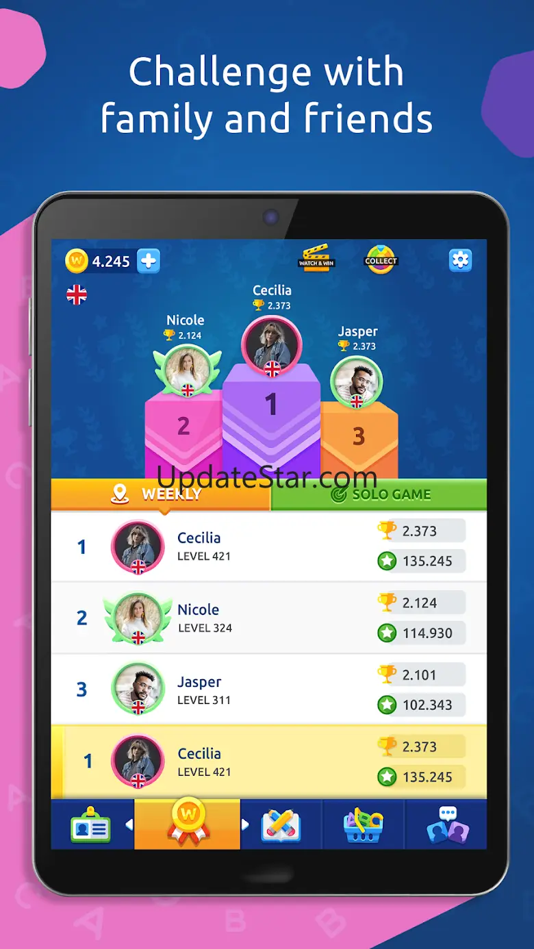 Wordy - Multiplayer Word Game 1.1.9