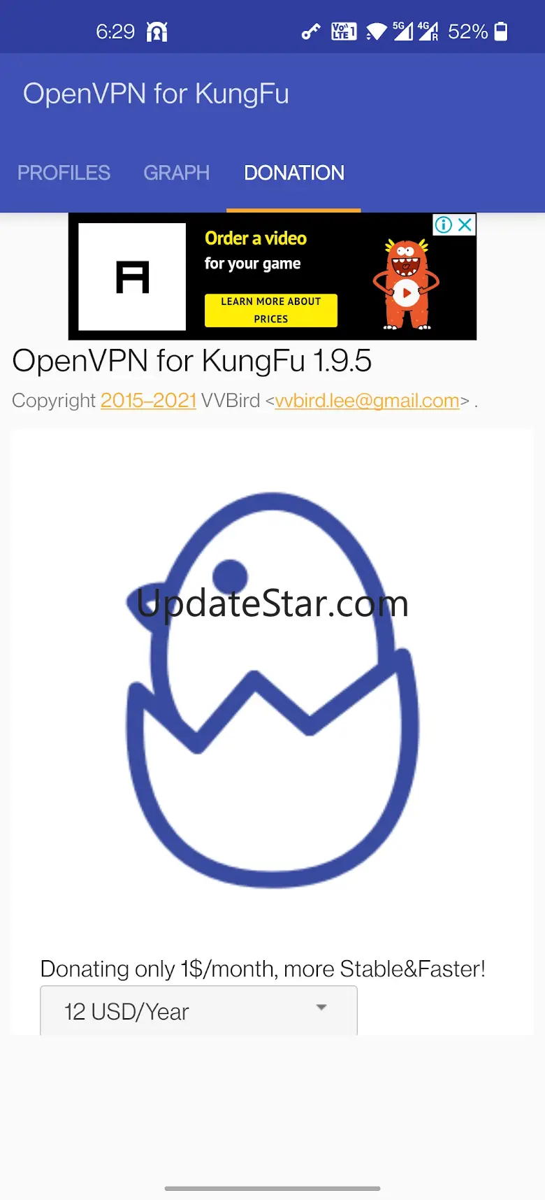 OpenVPN for KungFu@vvbird 1.10.18