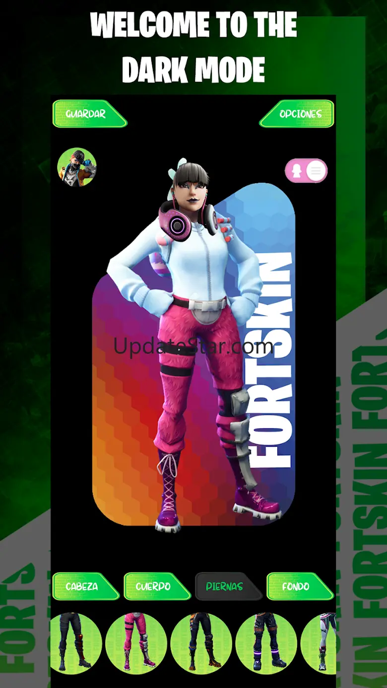 Skin creator FBR Fortskin rev 5.0