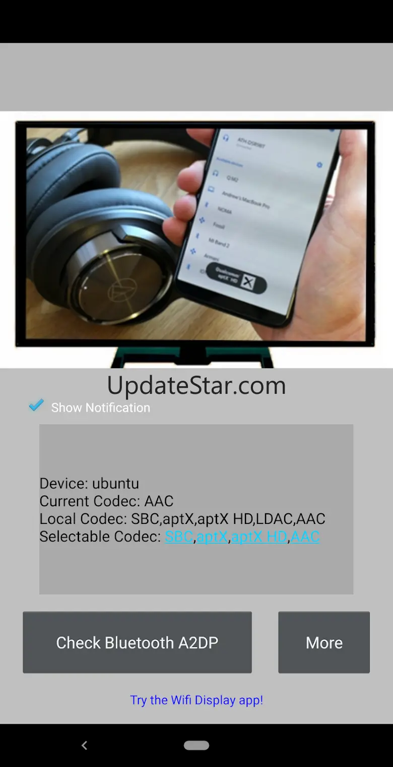A2DP Setting 1.5.8