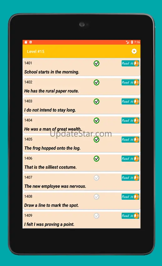 English Sentence Listen & Make 2.2