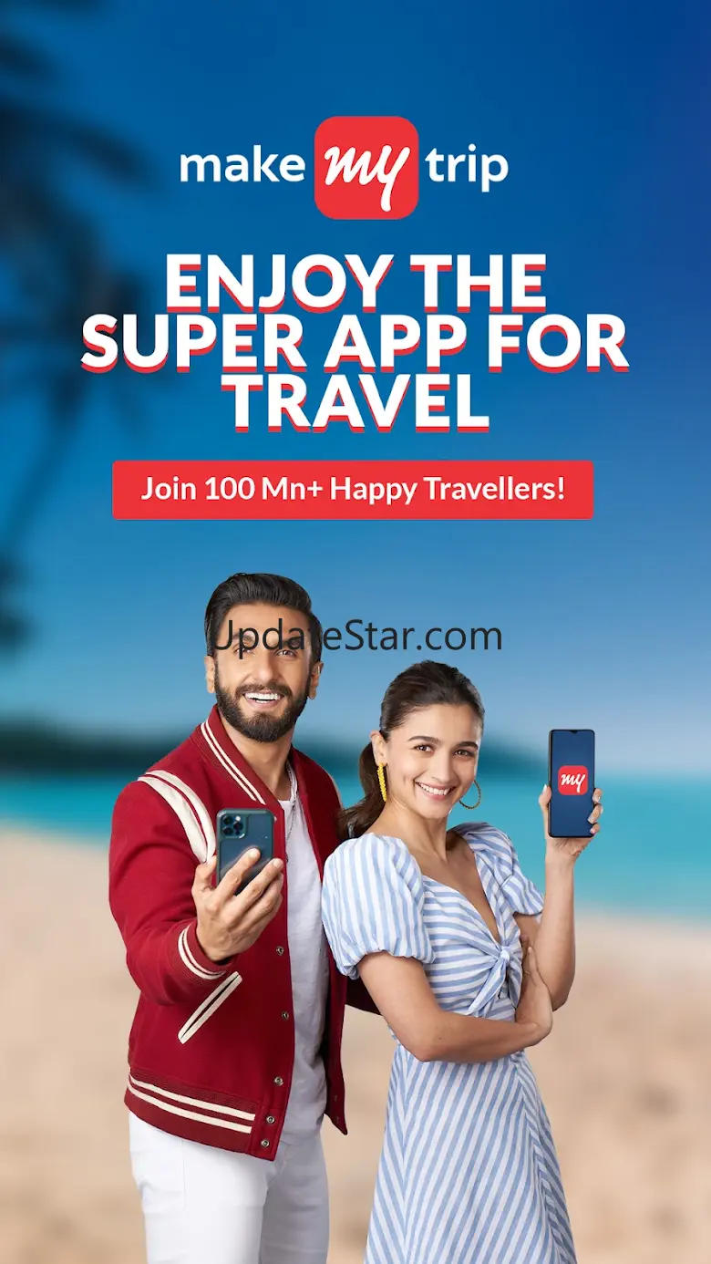 MakeMyTrip Hotels, Flight, Bus 10.1.2