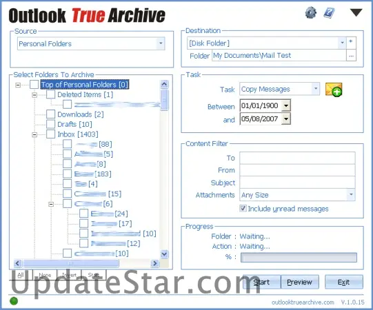 Outlook True Archive 1.4
