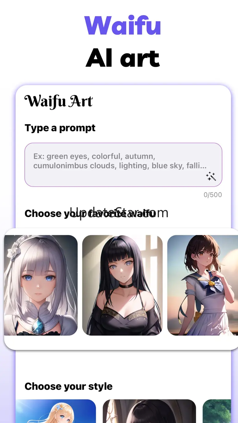 AI Anime Art Girl: Waifu 1.16