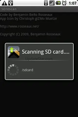 SDrescan 1.0.1