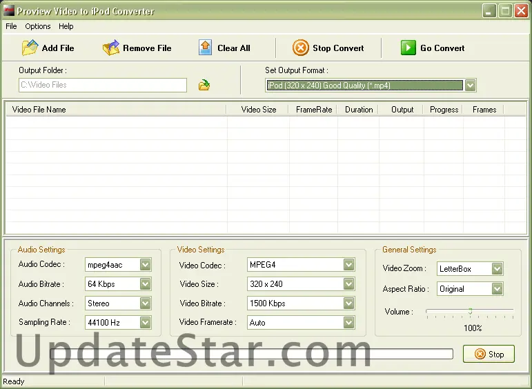 Proview Video to iPod Converter 4.0