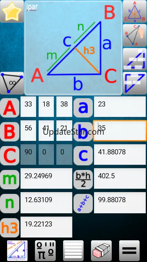 Triangle and Right Angle Calc 15.0