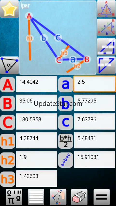 Triangle and Right Angle Calc 15.0