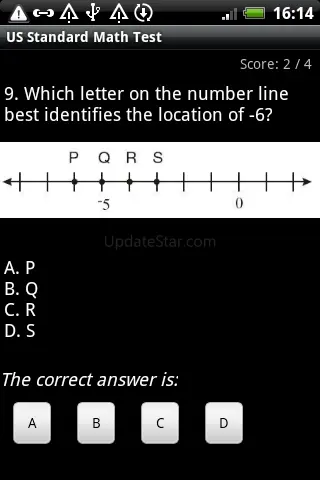 5~8th Grade Math Test Free 7.0