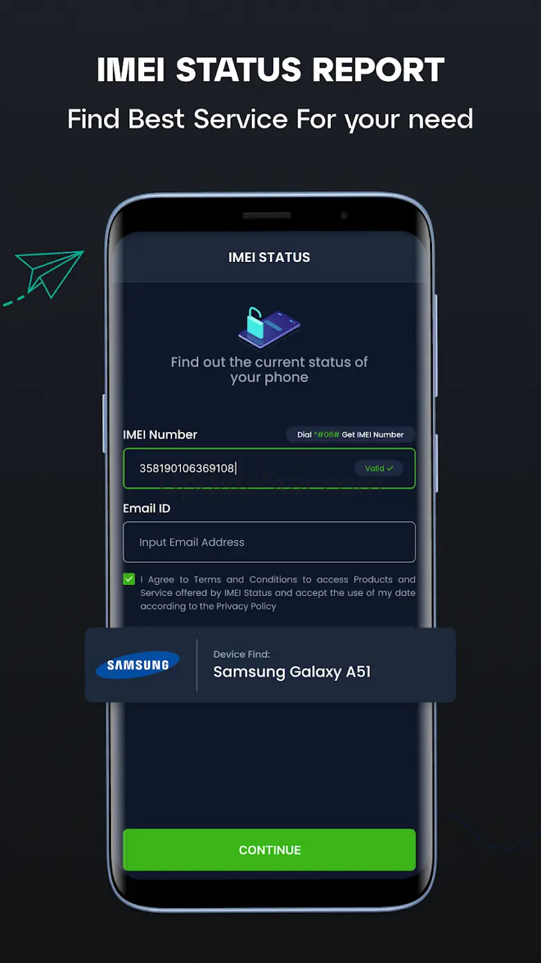 Mobile Imei Status Checker App 4.9