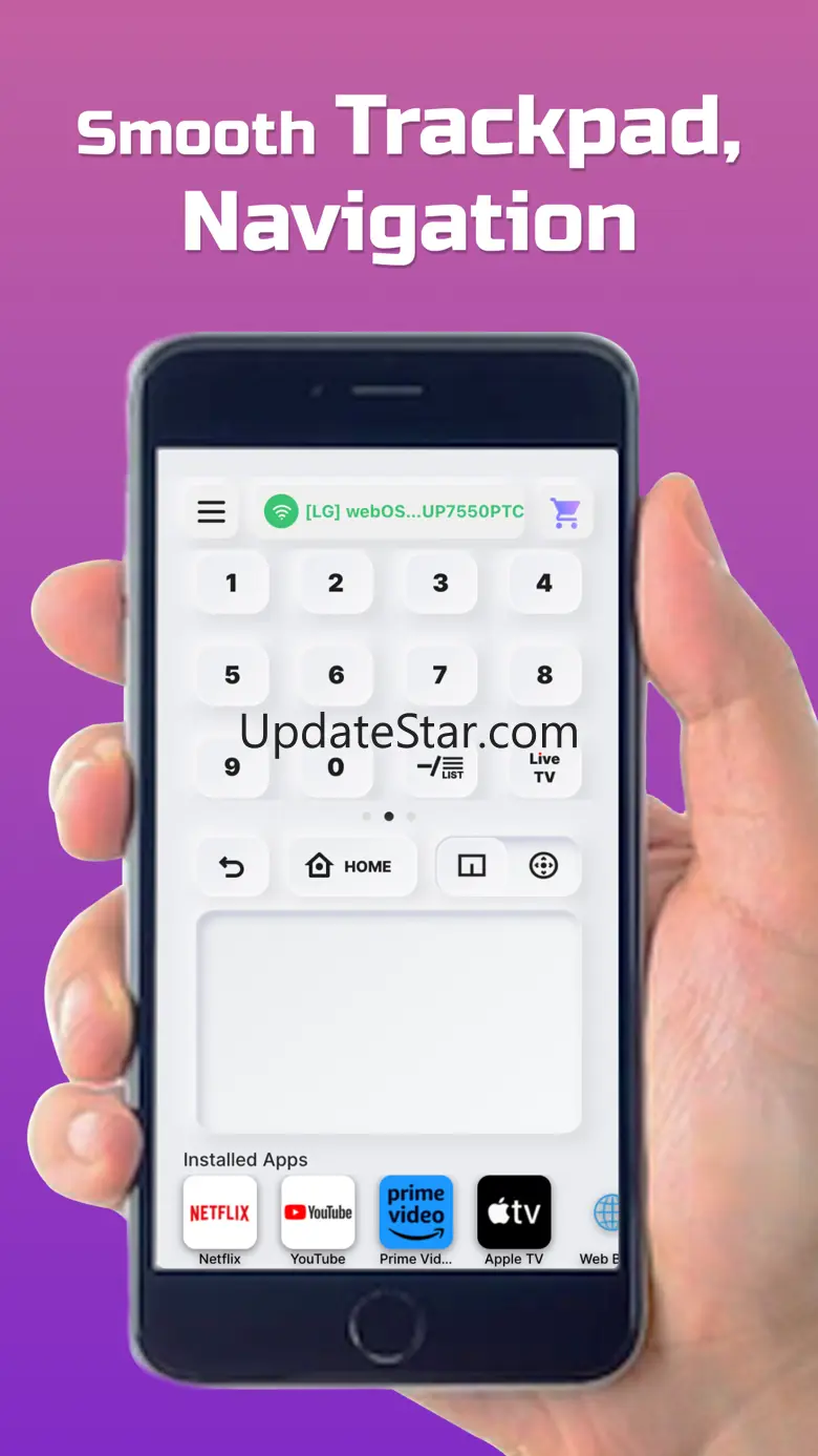 Remote for LG TV - WebOS TV 1.2