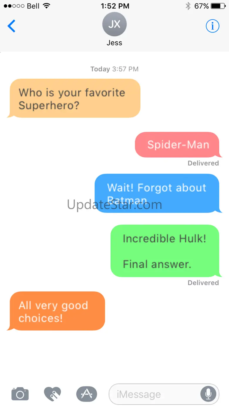 Message Makeover for iMessage - Colorful Bubbles 2.0.0