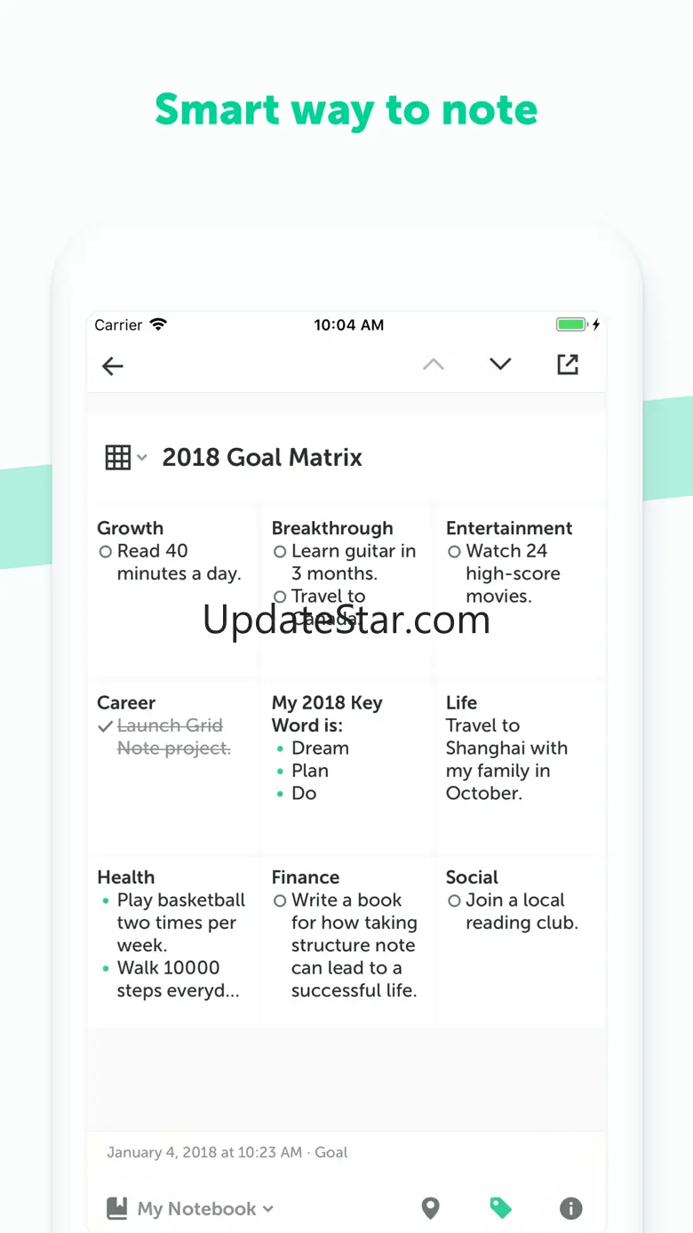 Grid Note - Smart way to note 1.6.0