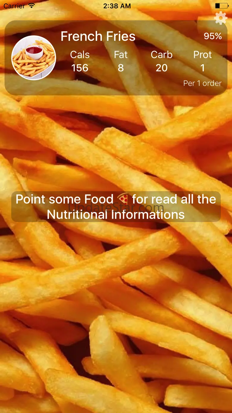 Visual Food, Visual Recognition and Calories Count 1.5