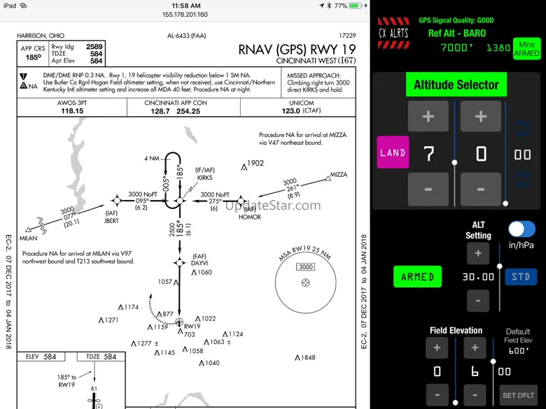 AltitudeAlert for iPad V2 2.2.6