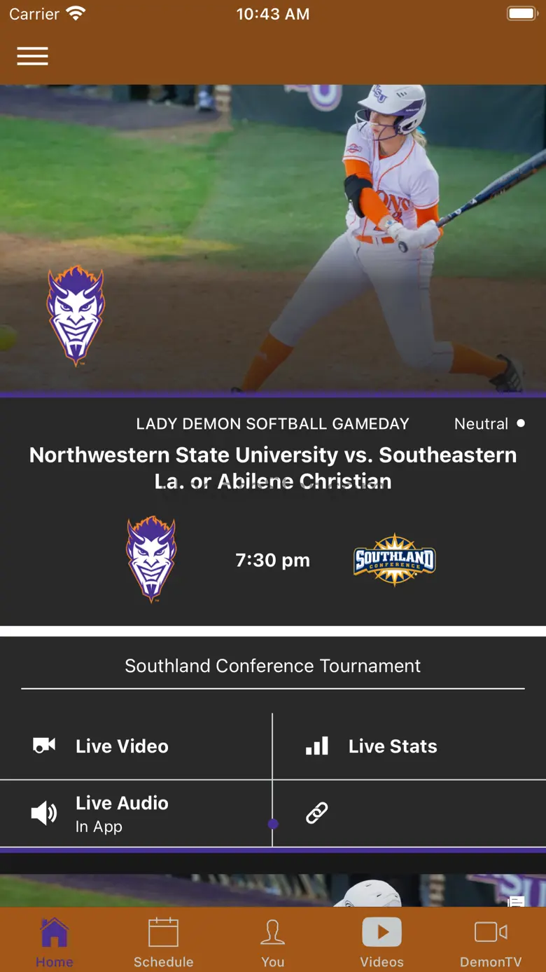 Northwestern State Athletics 1.0.3