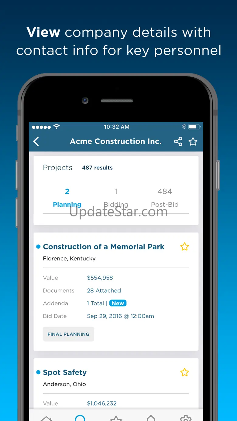ConstructConnect Contractors 2021.7.0