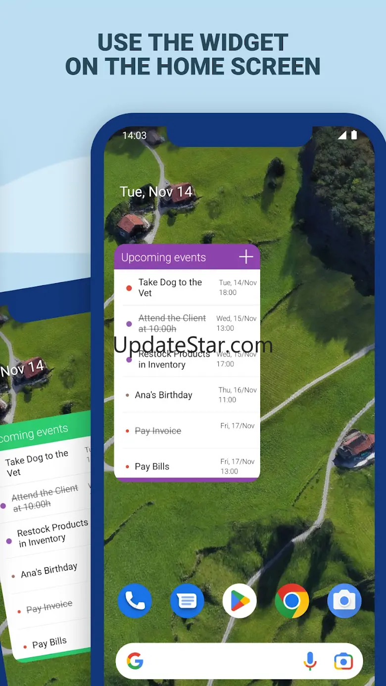 Task Agenda: Calendar & Alerts 2.2.2