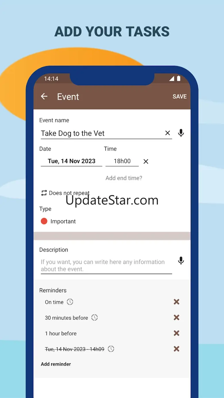Task Agenda: Calendar & Alerts 2.2.2