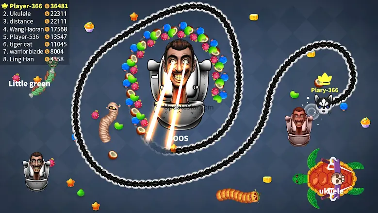 Fun Gluttony Snake.io