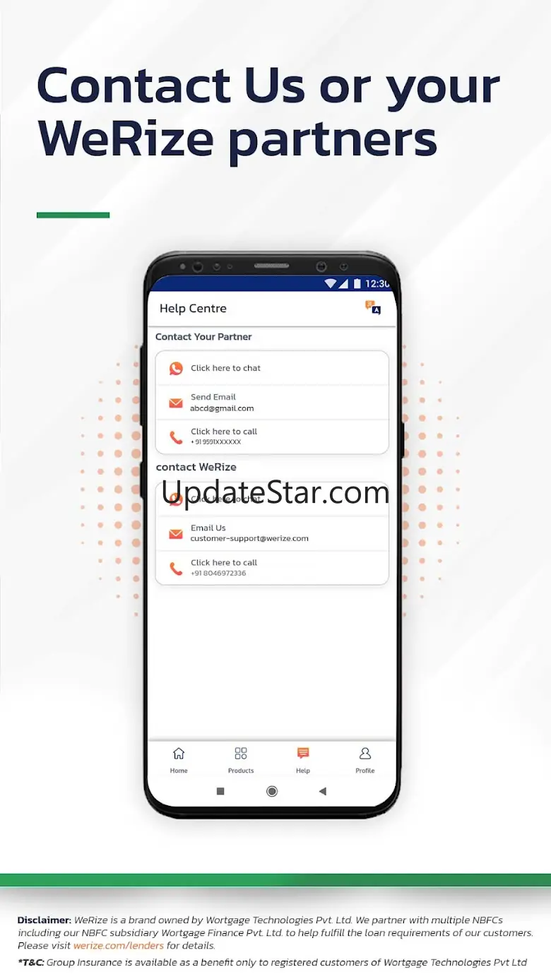 WeRize Customer App 7.1.2