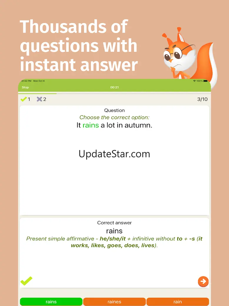 English Grammar Tests 1.2.1