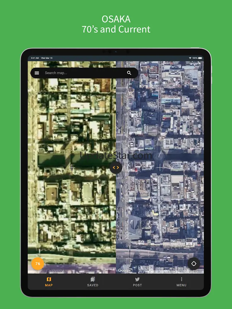 Old Satellite Map JAPAN 2.1.1