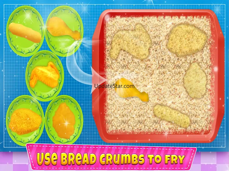 Deep Fry Cooking Chicken Chef 0.8