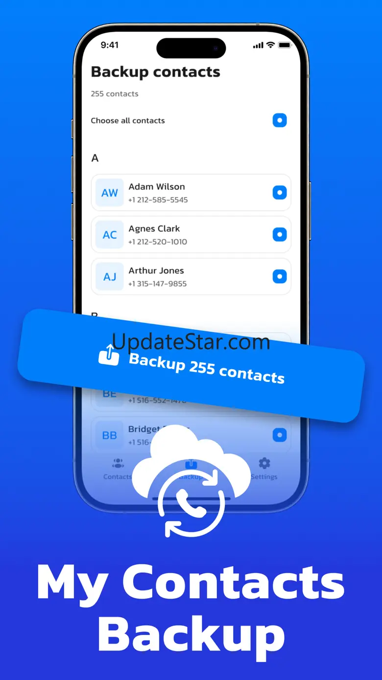 Contacts Backup Transfer Fast 1.0.5
