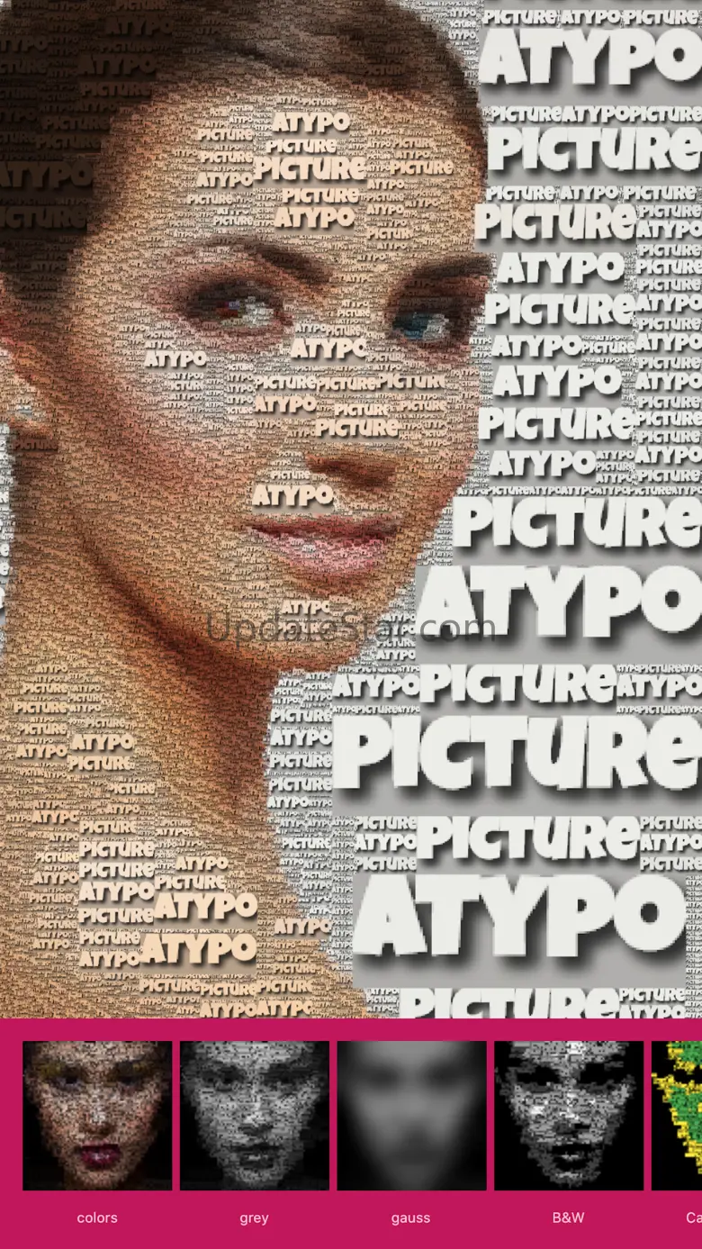 aTypo Picture - a word Photo 5.1