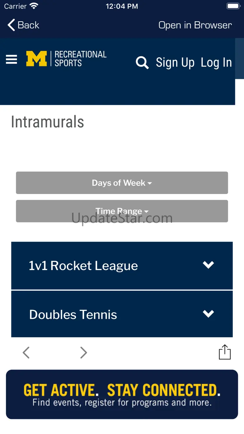 U-M Recreational Sports 7.2.0