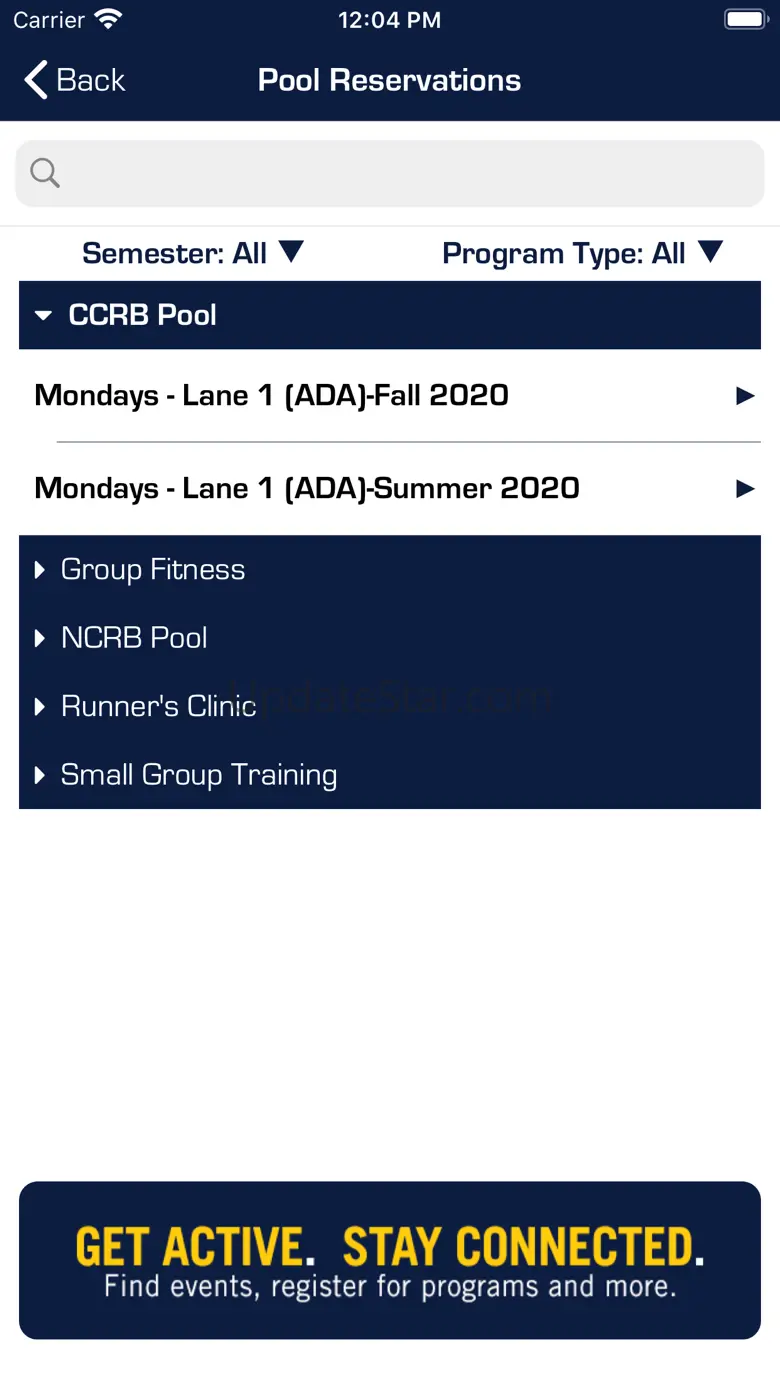 U-M Recreational Sports 7.2.0