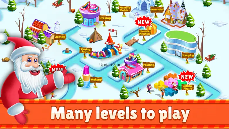 Christmas Games  - Santa Run 8.0