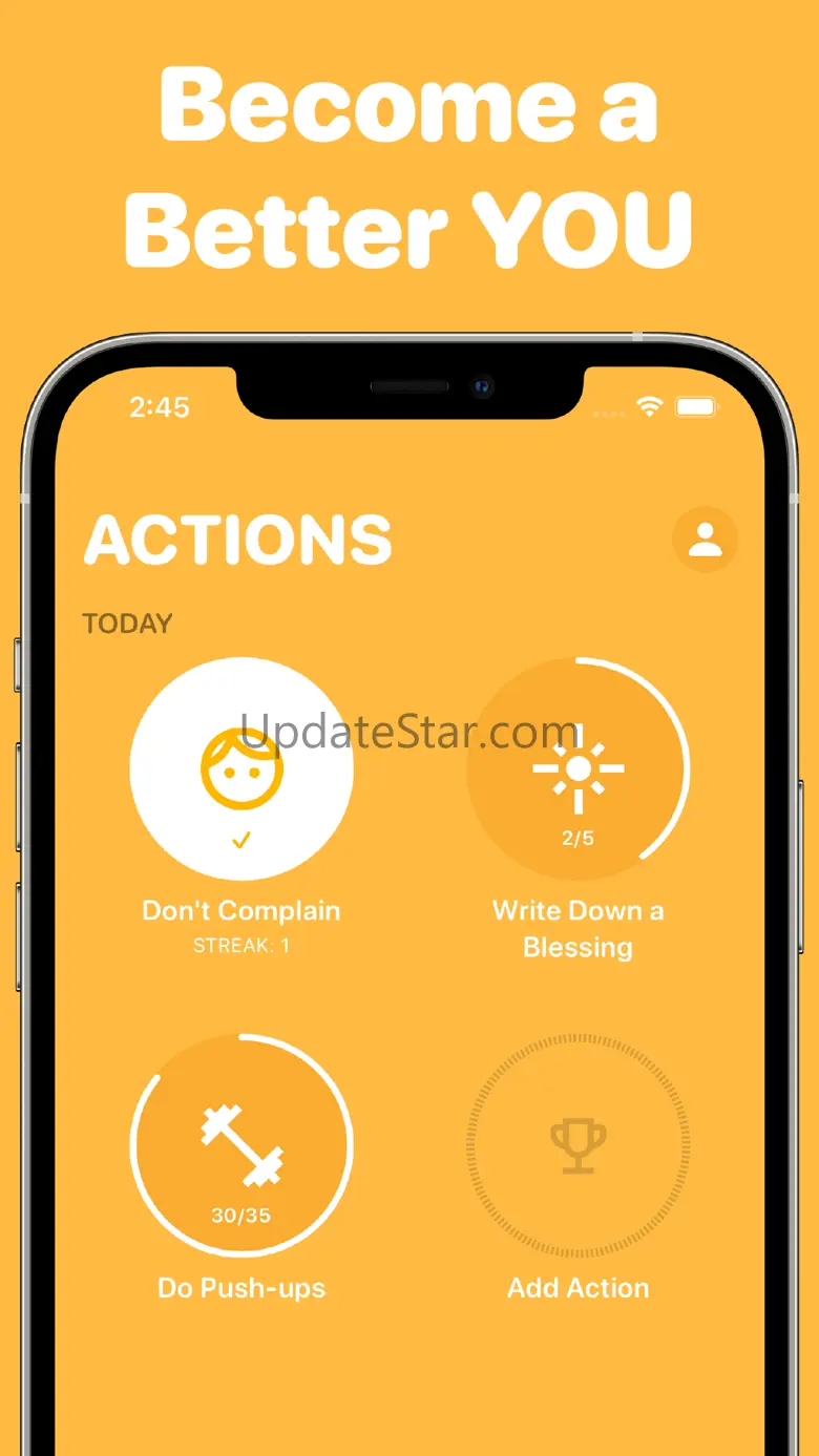 achvmnts | habits and goals 2.2.5