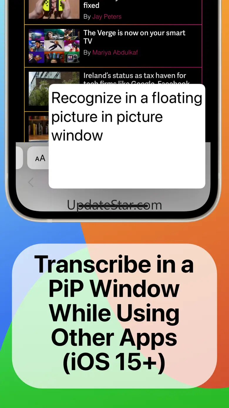 MiniSpeech: Live Transcribe 1.2.1