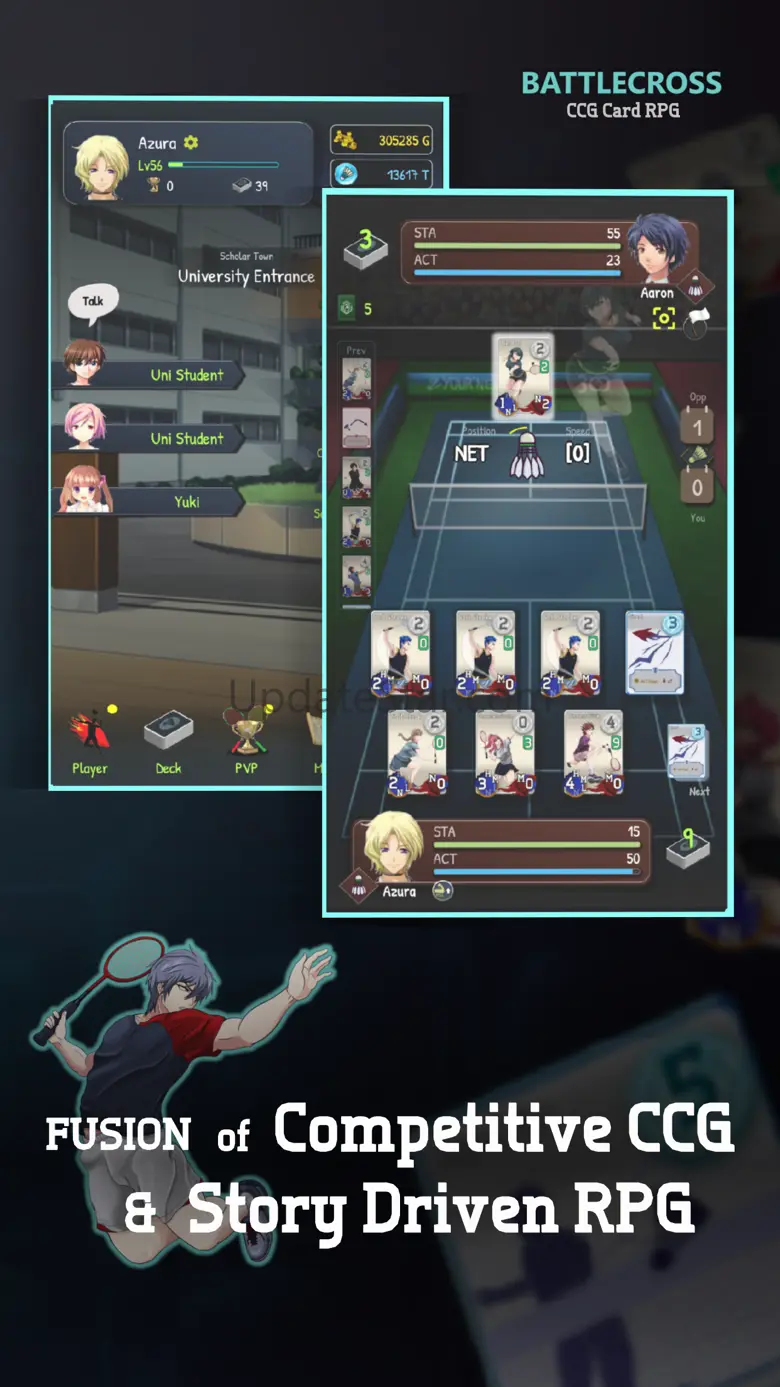 BattleCross Badminton Card RPG 1.30