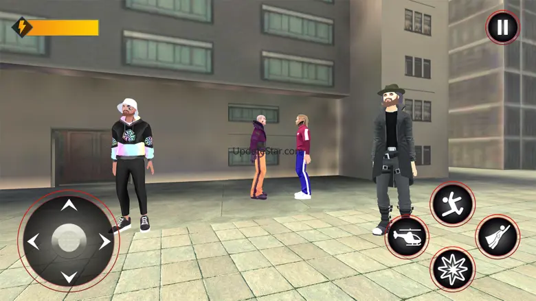 Flying Rope Hero: Gangster 1.1