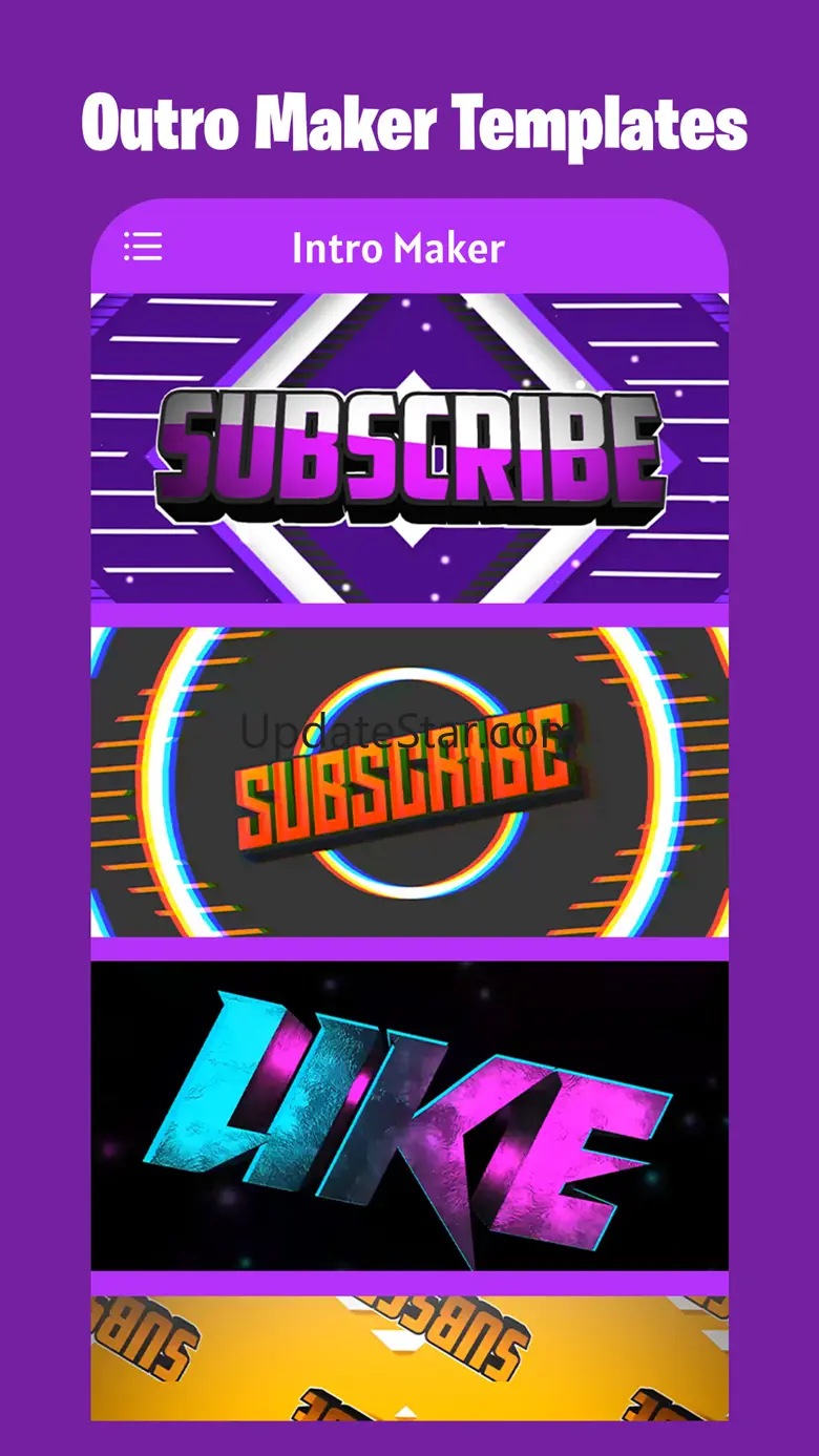 Animated Text - Intro Maker 1.0