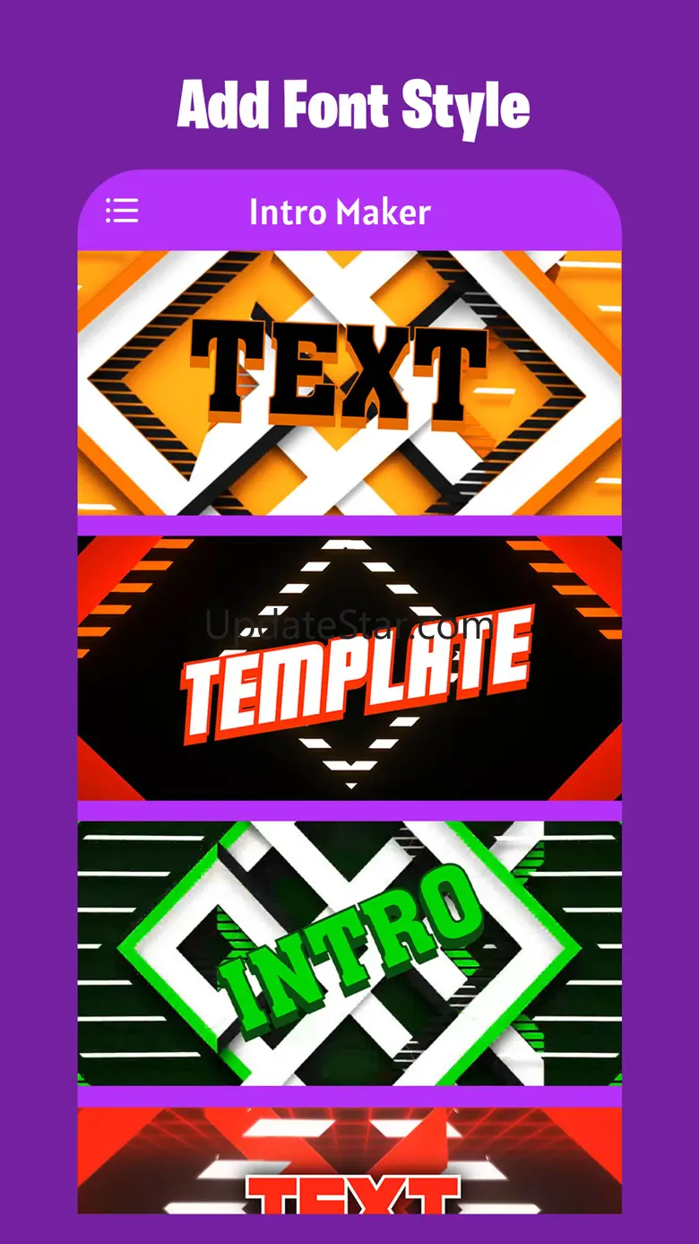Animated Text - Intro Maker 1.0